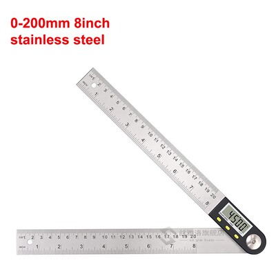 300mm 12inch Digital protractor Angle ruler 200mm 8inch angl