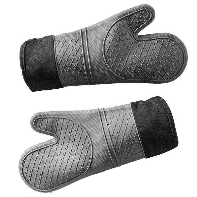 Silicone Oven Gloves Comfortable Kitchen Oven Mitts Cooking
