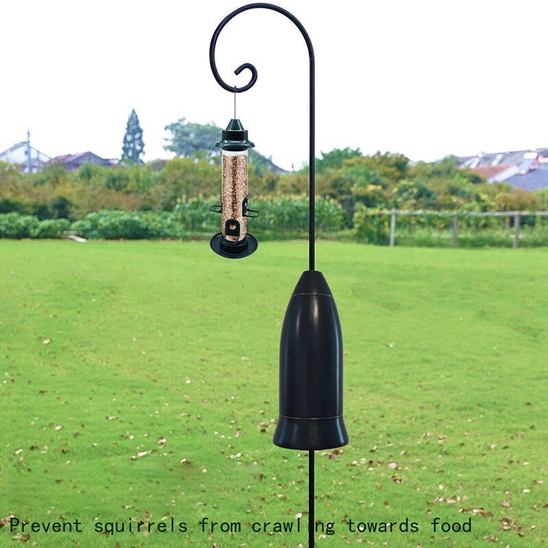 hot squirrel guard-protect hanging bird feeders and
