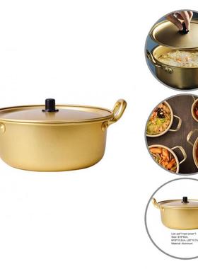 Anti-deform Portable Korean Noodle Bowl with Lid Soup