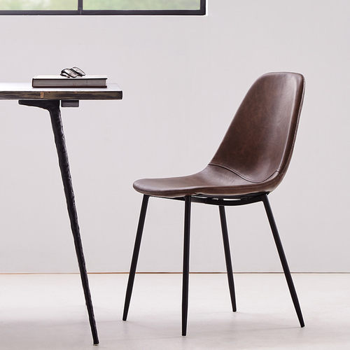 Nordic Modern Dining Chair Classic Luxury Soft Cover PU