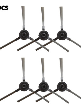 6pcs Side Brush Replacement For Kitfort Robotic Vacuum Clean