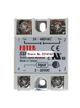 Phase 100A 24V-480V 250V SSR-100 DA Solid State Relay Module