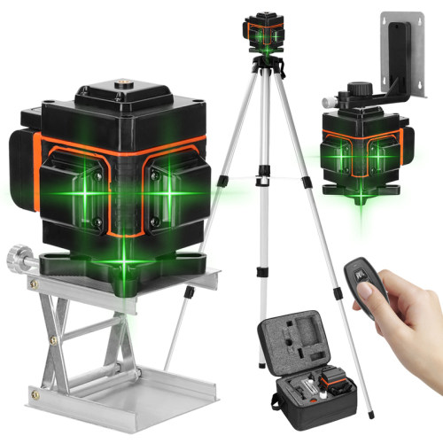 Multifunctional 3D 12 Lines Self-leveling Green Laser Level