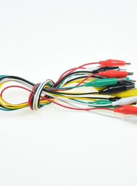 New 10pcs Alligator Clips Electrical DIY Test Leads