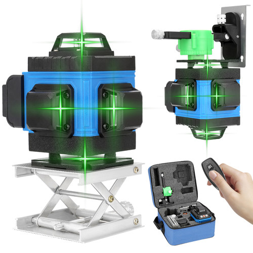 Multifunctional 4D 16 Lines Laser Level Green Beam 360