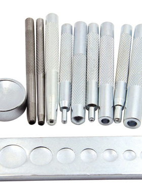 1Leathercraft Tool Die Punch Snap Rivet Setter Base Kit Set
