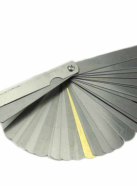 32 Blades Feeler Gauge Metric Gap Filler 0.04-0.88mm Thickne