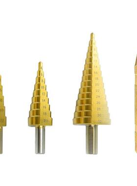 3Pcs HSS Steel Metric Spiral Flute The Pagoda Shape Hole Cut