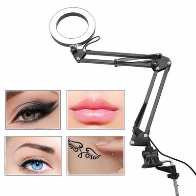 Adjustable LED Tattoo Desk Lamp Foldable Eyecare Table Lamp