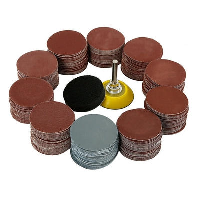 Hot 300PCS Sanding Discs Pads Mixed Orbital Sander Hook