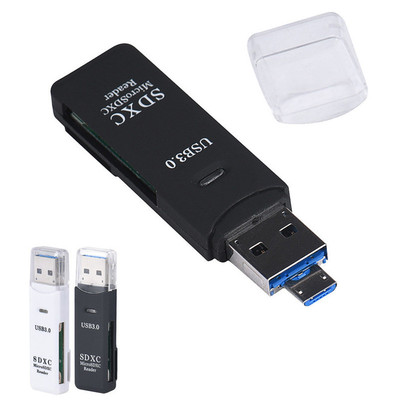 Reliable USB 3.0+OTG Micro SD/SDXC TF Card Reader Adapter fo