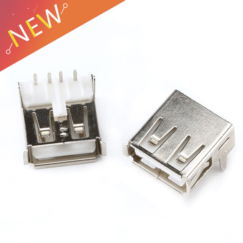 Hot Sale 10Pcs USB Type A Standard Port Female Solder Jacks