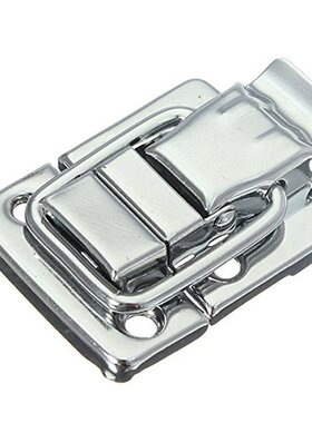 snap finish Suitcase suitcase lock 30x43mm Silver