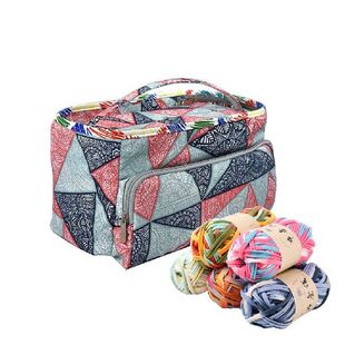 Knitting Bag Organizer Yarn Storage Case For Crocheting