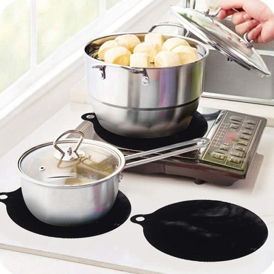 Hot 8Pcs Household Silicone Induction Cooker Protector Mat