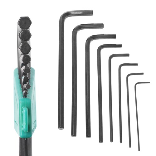 8Pcs 1.5mm-6mm Hexagon Hex Allen Key Wrench Kit Spanner Repa