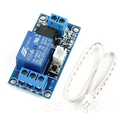 24V Latching Relay Module with Touch Bistable Switch MCU Con