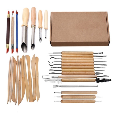 Promotion! 31Pcs Arts Crafts Clay Sculpting Tools Set Carvin