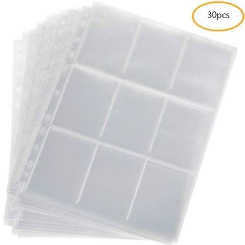 9 Cards Protector Sleeves Pocket Gaming Trading Card Tarrot