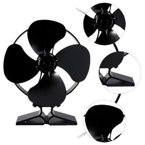 Fireplace Fan Heat Powered Stove Fan Mute Heat Circulation