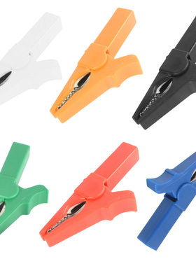 55mm Alligator Clips With Insulated Closed Test Line Clip Pu