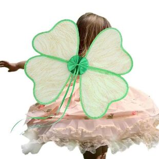 Fairy Wings Costume Green Four Leaf Fantasy Wings Cosplay