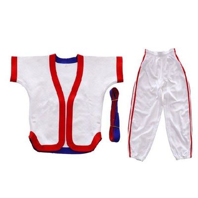 Chinese Wrestling Uniform Cotton Suit Top Clothes Pants
