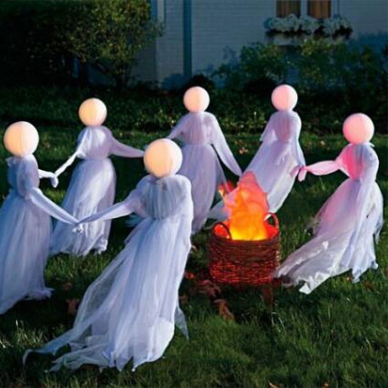 Halloween Voice Control Induction Luminous People Holding