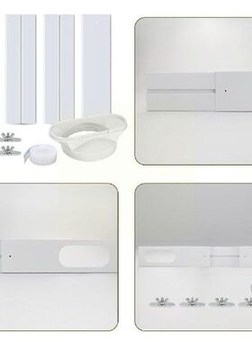 Portable Air Conditioner Window Adapter Kit Exhaust Seal