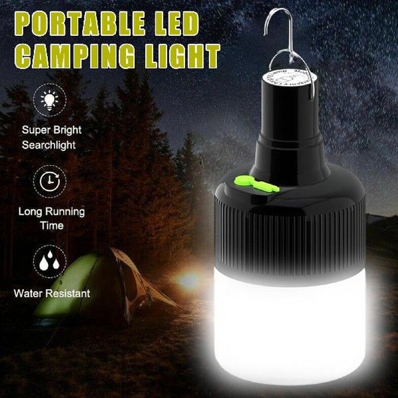 USB Rechargeable Emergency Lights Led Outdoor Bulb Portable