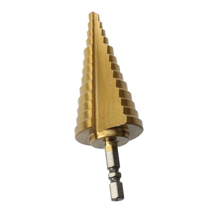 6-35MM Plating HSS 13 Step Cone Drill Bit Titanium Hole Cutt