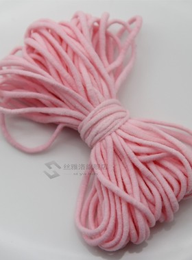 *10Yard 3MM Round Mouth  Elastic Band  Rope Rubber Band Tape