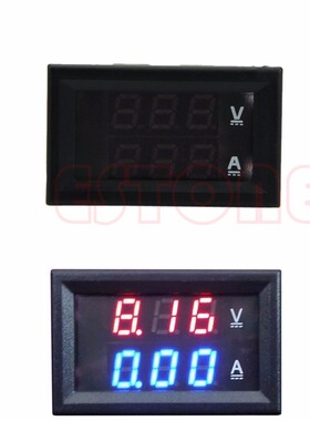 DC 100V 100A LED Voltmeter Amp Volt Meter Shunt 2017