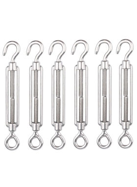 M4 304 Hook & Eye Turnbuckle Wire Rope Tension 8