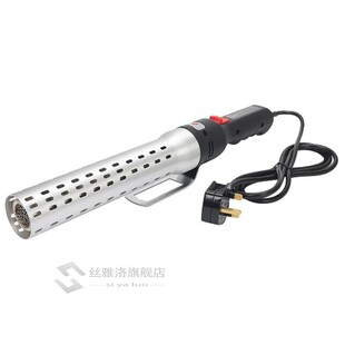 K  230V BBQ Starter in Silver, Red Electric Charcoal Lighter
