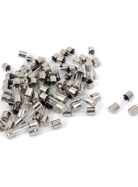 50 Pcs 1A 250V Fast Blow Glass Tube Fuses 5mmx20mm F1AL250V