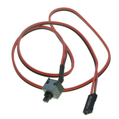 10pcs Power Supply I/O Reset Switch ATX PC Motherboard Cable