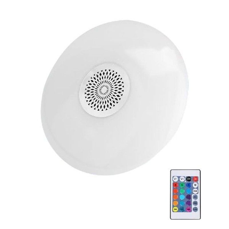 18W Wedding Bedroom UFO Shaped LED Light Bulb KTV Color