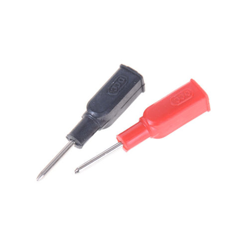 2Pcs (Red + Black ) DCC Copper 4mm Banana Female To 2mm Pin