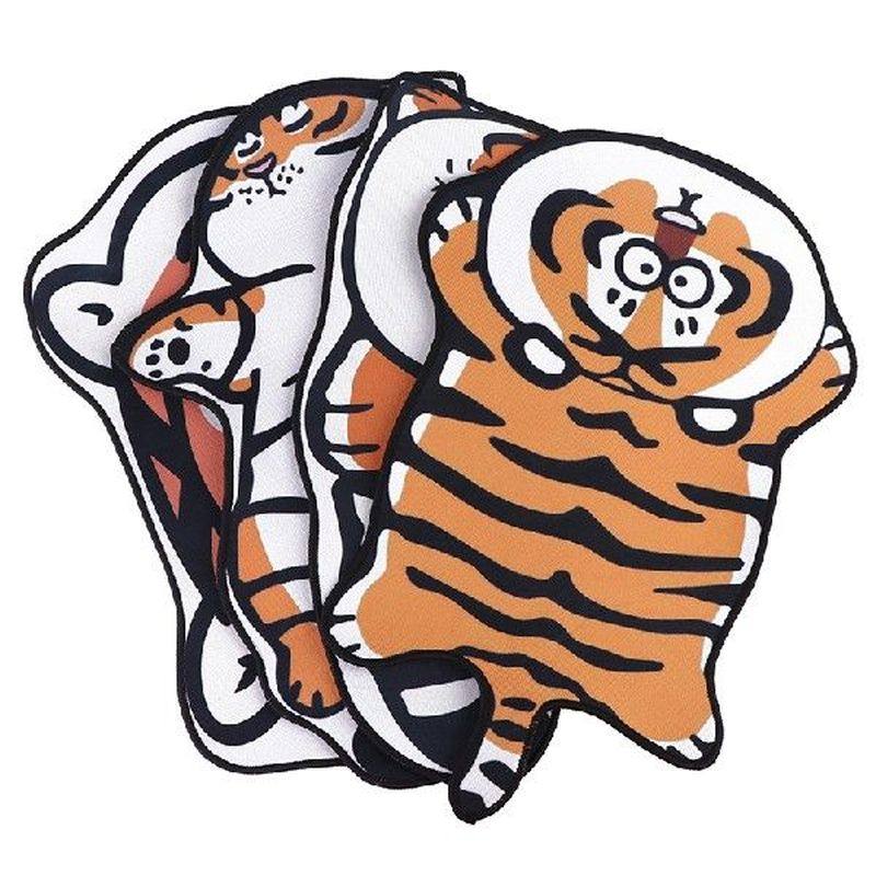 entrance mat cartoon tiger bath rug bathroom non-slip