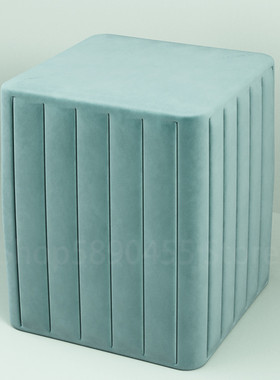 Modern Chair Minimalist Flannel Dressing Table Stool Nordic