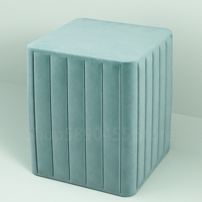 Modern Chair Minimalist Flannel Dressing Table Stool Nordic