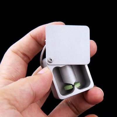 Pill Cutter Aluminum Alloy Easy Carry EDC Tablet Splitter