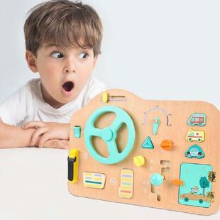 Portable Simulation Baby Steering Wheel Toy Educational