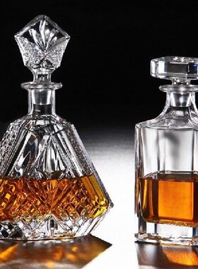 Whiskey Decanter Whiskey Bottle Crystal Glass Wine Beer