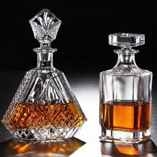 Whiskey Decanter Whiskey Bottle Crystal Glass Wine Beer