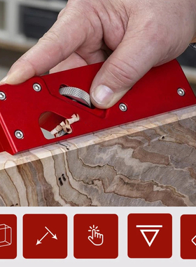 New Hot Woodworking Edge Corner Plane 45 Degree Bevel