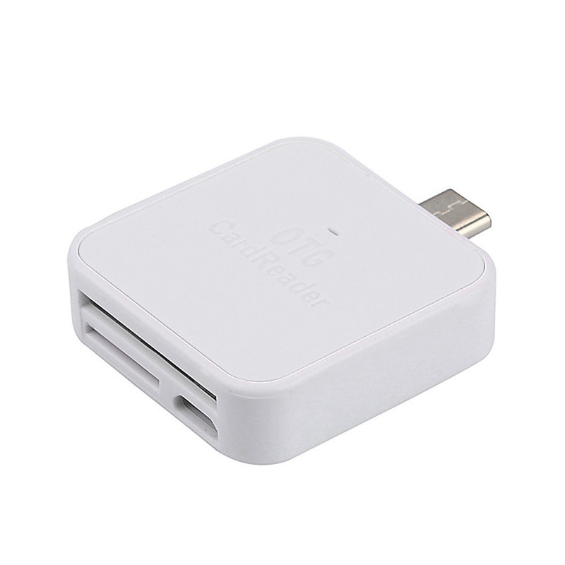 2 In1 Type-c OTG TF/SD Card Reader Adapter Card Reader For A