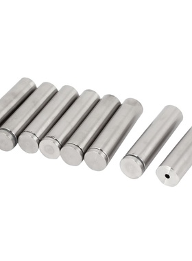 Glass Standoff Hardware 25mm Dia 100mm Long 8 Pcs